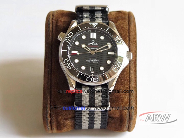 New Seamaster Diver Nato Strap Watch Omega 8800 Movement